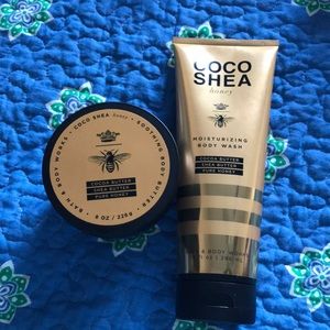 Bath and body coco shea lotion and body wash